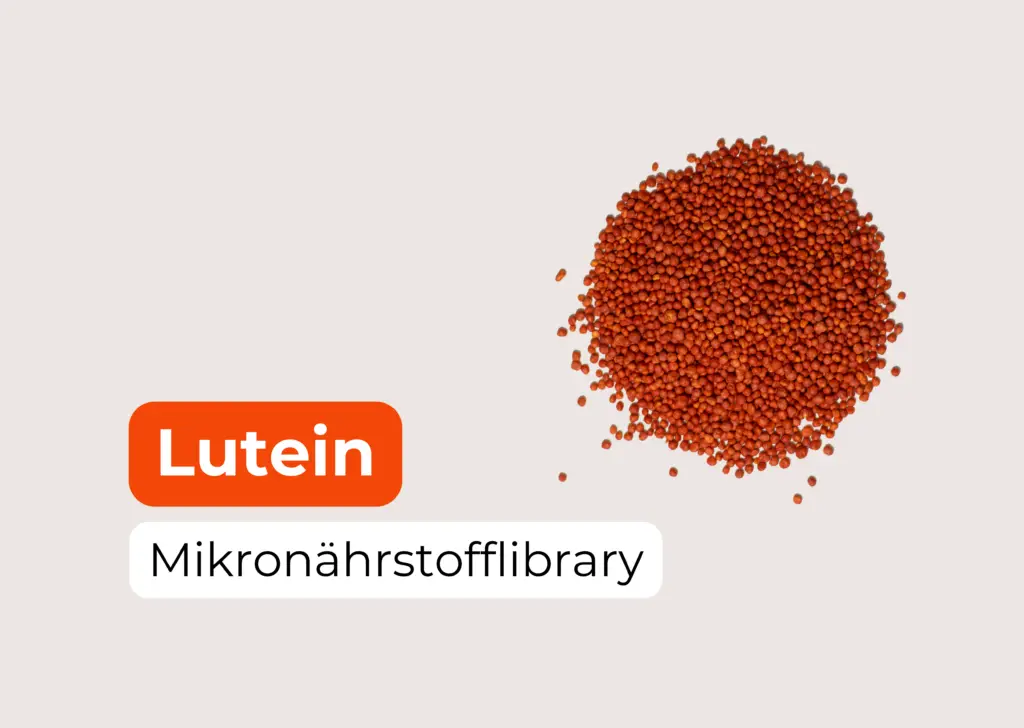 Titelbild Lutein Mikronährtofflibrary