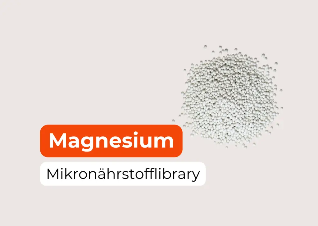 Titelbild Magnesium Mikronährtofflibrary