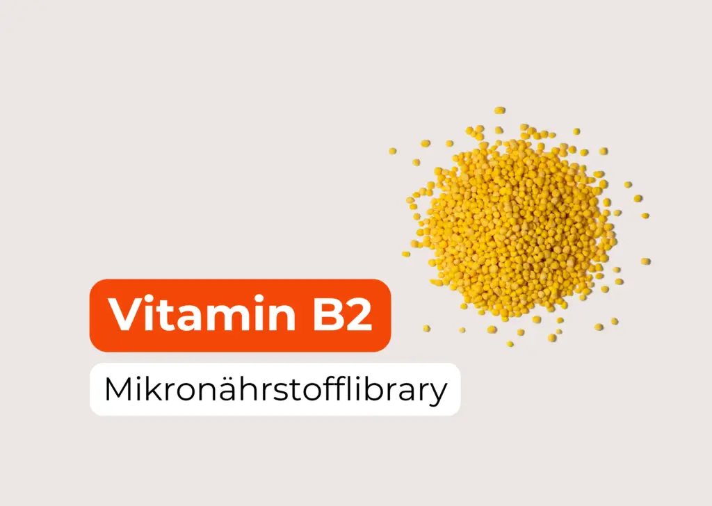 Titelbild Vitamin B2 Mikronährtofflibrary