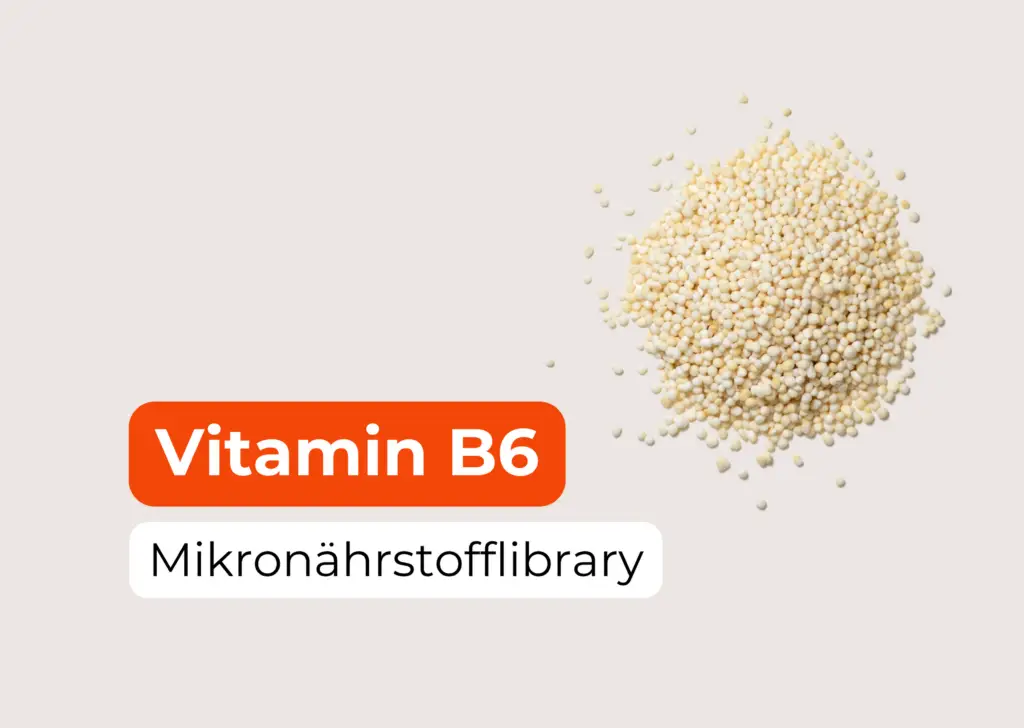 Titelbild Vitamin B6 Mikronährtofflibrary