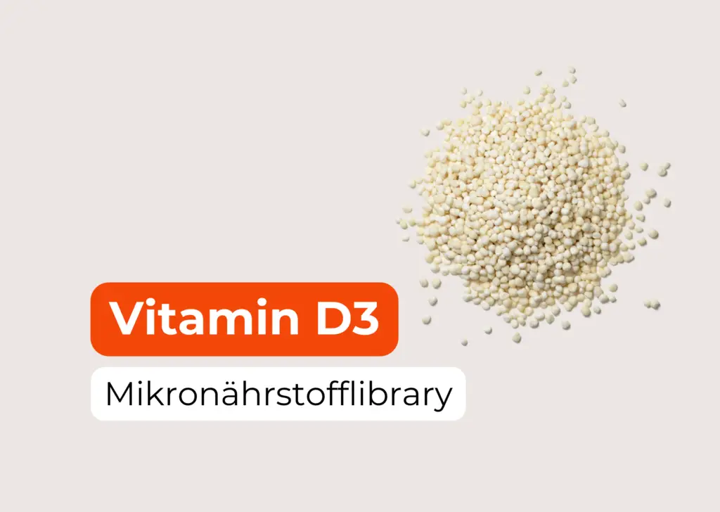 Titelbild Vitamin D3 Mikronährtofflibrary