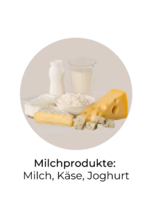 Icon Milchprodukte als calciumreichens Lebensmittel
