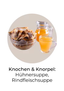 Abbildung von Knochen und Knorpel, die reich an Hyaluronsäure sind