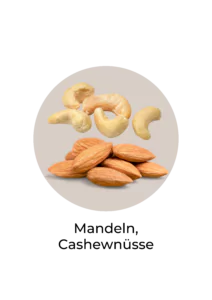 Abbildung von Nüssen, die reich an Hyaluronsäure sind