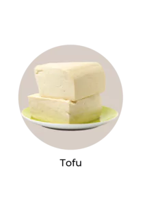 Abbildung von Tofu, der reich an Hyaluronsäure ist