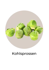 Abbildung von Kohlsprossen, die reich an Lutein sind