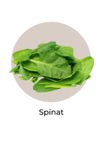 Abbildung von Spinat, der reich an Mangan ist