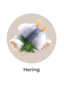 Abbildung von Hering, der reich an Omega 3 ist