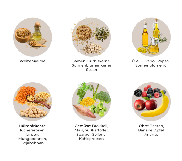 Liste an Phytosterol-reichen Lebensmitteln