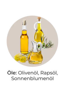 Abbildung von Öl, das reich an Phytosterole ist