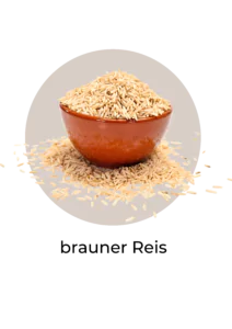 Abbildung von Reis, der reich an Selen ist