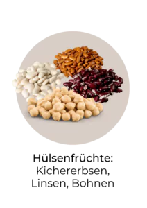 Abbildung von Hülsenfrüchte, die reich an Zink sind